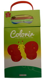 Colorir e Aprender as Cores-Verde-Borboleta, VV.AA. - GIRASSOL EDIÇÕES