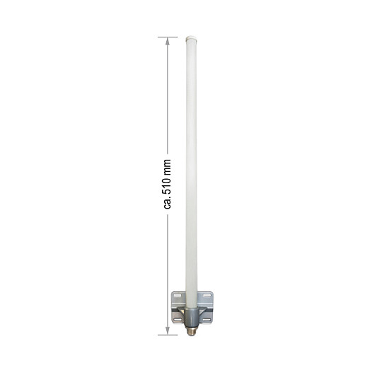 DeLOCK Antena WLAN Exterior 8 dBi Omnidireccional 2.4 GHz N (88454)
