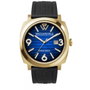 Watchpeople Reloj 700991 para Mujer con Esfera Azul y Correa Negra