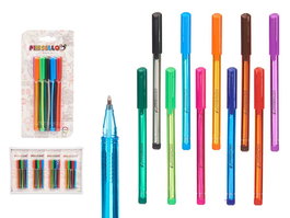 Pincello Set 10 Boligrafos Colorines 10 x 2.5 x 20.7 cm (Set de 24)