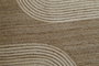 DKD Home Decor Alfombra de Yute 160x230x1 cm Natural/Beige Antideslizante