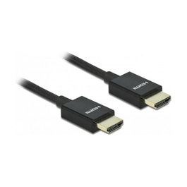 DeLOCK Cable HDMI Coaxial High Speed 48 Gbps 8K 60 Hz Negro 2 m