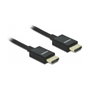 DeLOCK Cable HDMI Coaxial High Speed 48 Gbps 8K 60 Hz Negro 2 m