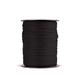 Rafia Cinta De 3,5 Mm Rollo De 100 M Negro