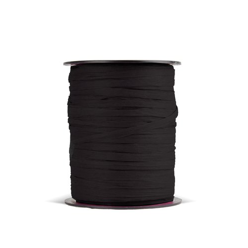 Rafia Cinta De 3,5 Mm Rollo De 100 M Negro Rafia Cinta De 3,5 Mm Rollo De 100 M Negro