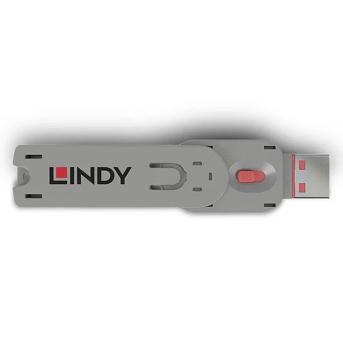 Lindy 40620 Llave de bloqueador de puerto USB tipo A, Rosa
