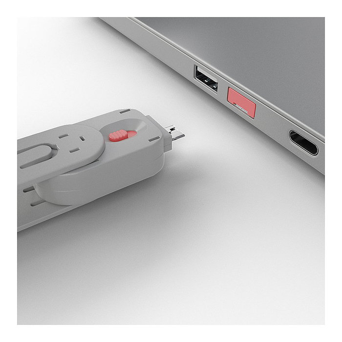 Lindy 40620 Llave de bloqueador de puerto USB tipo A, Rosa