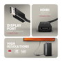 Axagon RVD-HI20N Adaptador DisplayPort a HDMI, 4K/60Hz - 15cm