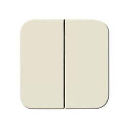 BUSCH-JAEGER BJ 2505-212 Abdeckung para Serien/Wechsel-Schalter D-Taster Busch-Duro 2000 SI Weiss