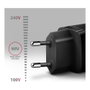 Axagon ACU-PQ20 Cargador de Pared 20 W QC3.0/AFC/FCP + PD USB-C Negro