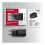 Axagon ACU-PQ20 Cargador de Pared 20 W QC3.0/AFC/FCP + PD USB-C Negro
