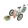 DKD Home Decor Vehículo de Decoración Metal Surtido de 3