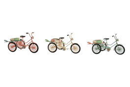 DKD Home Decor Vehículo de Decoración Metal Surtido de 3