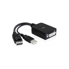 DeLOCK 61855 Adaptador de vídeo DisplayPort a DVI-I