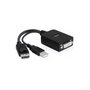 DeLOCK 61855 Adaptador de vídeo DisplayPort macho a DVI-I hembra