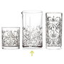 Rcr Cristalleria IT Vaso Mezclador 650 Ml Mm Tattoo LUXION® Eco-crystal glass altura 160