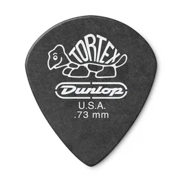 Dunlop Púas Tortex Jazz III 0,73 mm Pitch Black (Pack de 12)