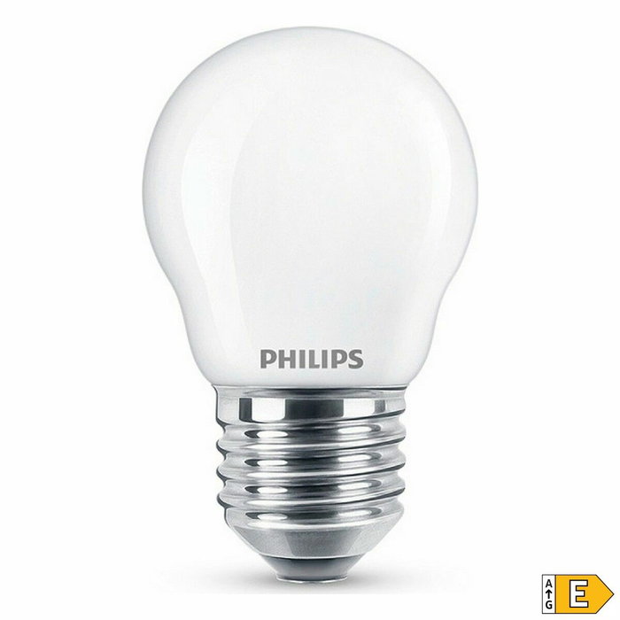 Philips Bombilla Esférica LED E27 6,5 W 806 lm 4000 K Luz Día