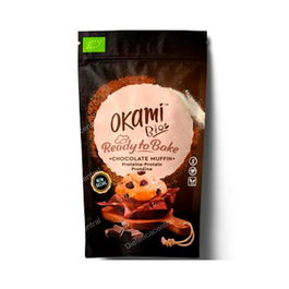 OKAMI BIO Muffin Proteina Guisante-Choco 161Gr Bio Vegan R2B Muffin Choc 169G