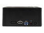 StarTech.com Docking Station eSATA USB 3.0 con UASP de 2 Bahías para HDD/SSD SATA
