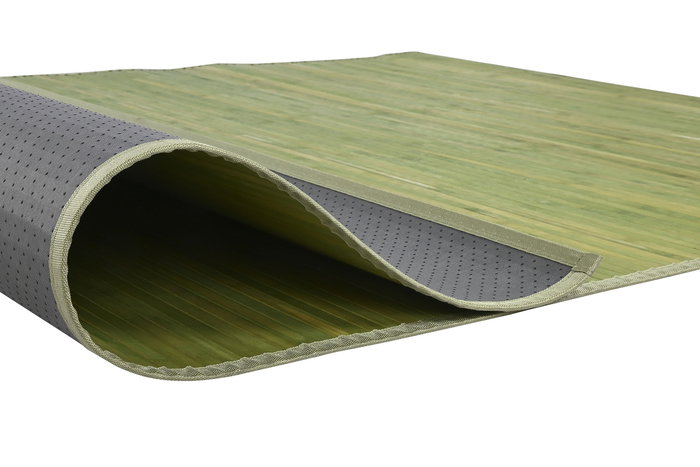 DKD Home Decor Alfombra Bambu Bamboo carpets 25 Verde 230 x 160 cm (2 Unidades)