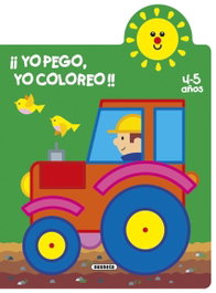 ¡Yo pego, yo coloreo! 4-5 años, Jordi Busquets - SUSAETA EDICIONES
