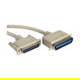 ROLINE Cable Parallelo Per Stampante DB25 M - C36 M 1.8 m Grigio