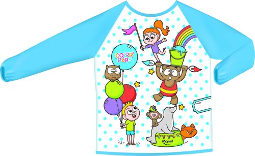 Maped Baby Peps Early Delantal Multicolor para Niños de 82-110 cm