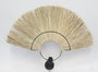 DKD Home Decor Pantalla de Fibra y Metal 70x6x45 Marrón Natural