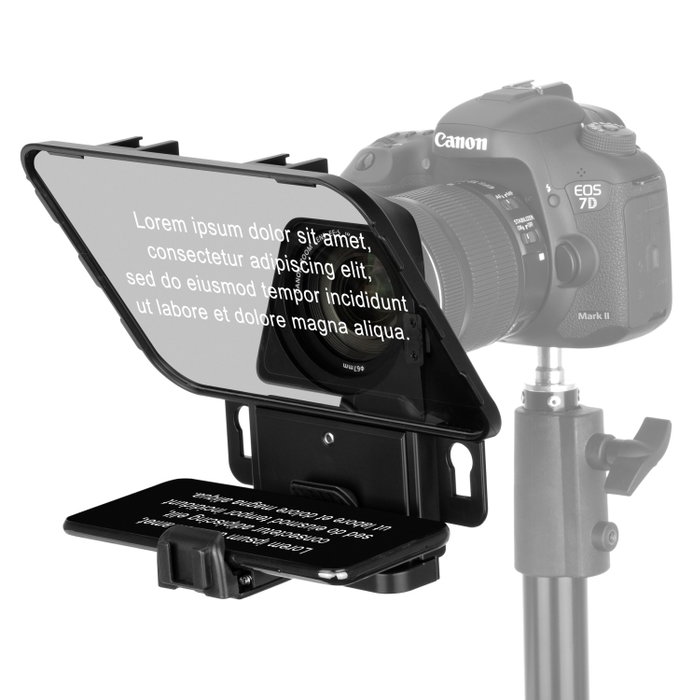 Desview T3 Teleprompter para Smartphone, Tableta y DSLR