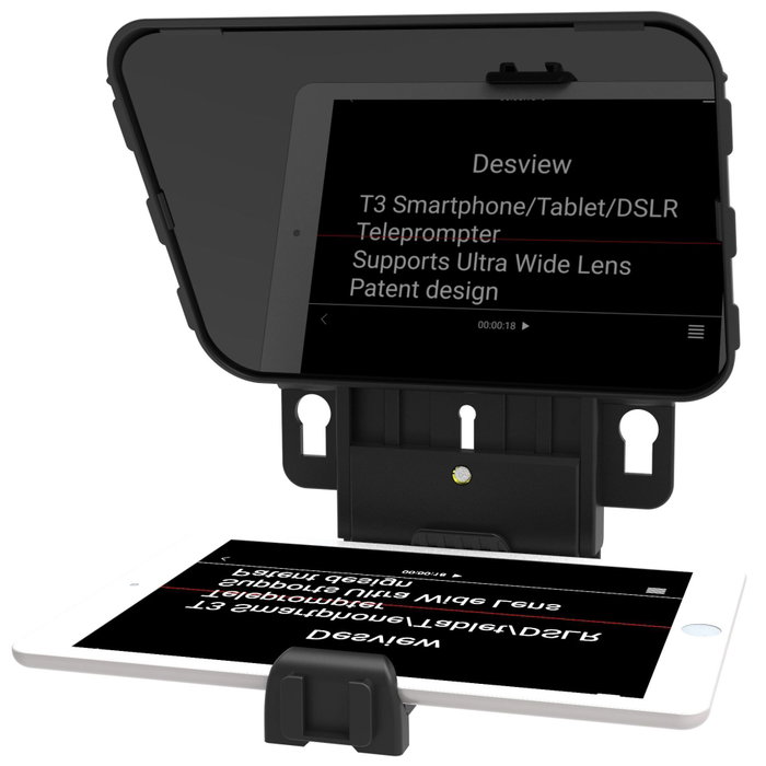 Desview T3 Teleprompter para Smartphone, Tableta y DSLR