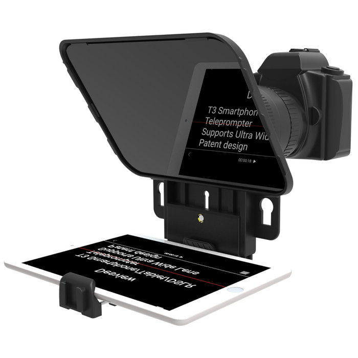 Desview T3 Teleprompter para Smartphone, Tableta y DSLR