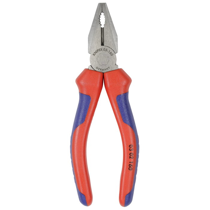 Knipex Alicate universal negro atramentado 160 mm