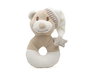 KioKids Dolci Amici Sonajero Peluche Osito Con Gorro Beige +0 meses Juguete Estimulacion Sensorial Bebe