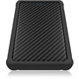 ICY BOX IB-223U3a-B Carcasa Externa para Disco Duro/SSD 2.5" SATA a USB 3.2 Gen 1 (3.1 Gen 1) Hot-swap, Color Negro