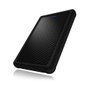ICY BOX IB-223U3a-B Carcasa Externa para 2,5 Pulgadas con Funda de Silicona y USB 3.0