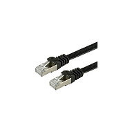 Patchkabel Cat.6 Class E FTP extra-flach negro 1,5m 21.99.0974