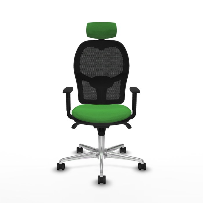 PIQUERAS Y CRESPO Silla de oficina Jorquera Verde y Negro