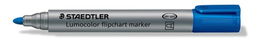 Marcador Flipchart Staedtler 356 Lumocolor Conico Azul (Set de 10)