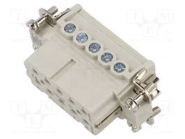 ILME CDAF10 Conector HDC Hembra de 10 Pines