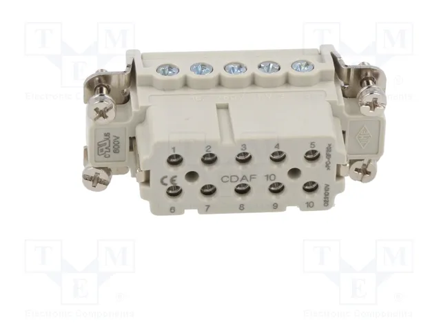 ILME CDAF10 Conector HDC Hembra de 10 Pines