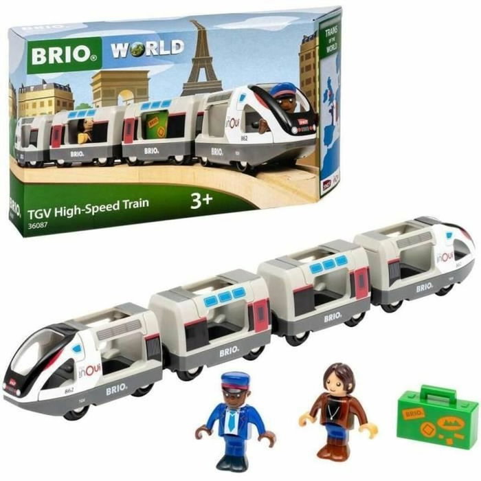Brio World Tren Brio TGV INOUI SNCF - circuito de madera