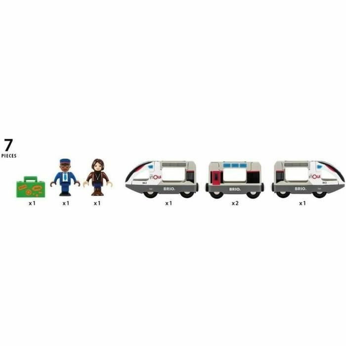 Brio World Tren Brio TGV INOUI SNCF - circuito de madera