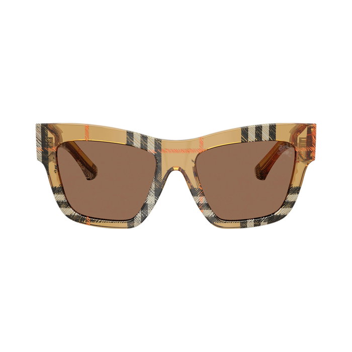 Burberry BE4449-414673 Gafas de sol para mujer con lentes marrones