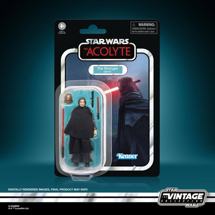 Hasbro Star Wars: The Acolyte The Vintage Collection Figura The Stranger (Qimir) 9,5 cm