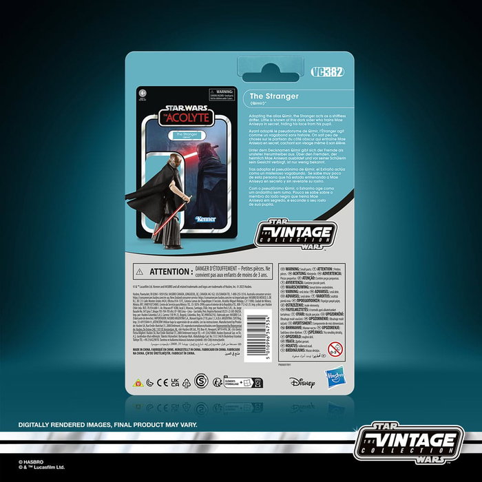 Hasbro Star Wars: The Acolyte The Vintage Collection Figura The Stranger (Qimir) 9,5 cm