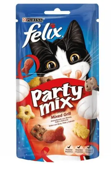 Purina Felix Party Feline Mix Mixed Grill 8x60 g Purina Felix Party Feline Mix Mixed Grill 8x60 g