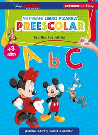CLIPER Aprende con Disney. Primeras letras (Libro-pizarra)