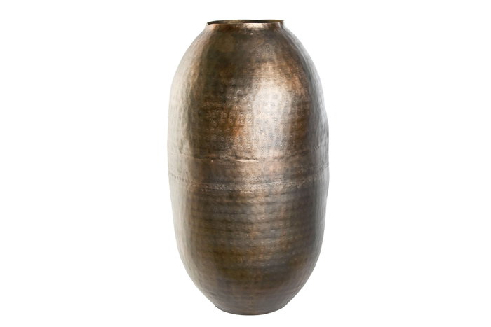 DKD Home Decor Jarrón de Aluminio Desgastado Dorado y Bronce Nadir DKD Home Decor Jarrón de Aluminio Desgastado Dorado y Bronce Nadir
