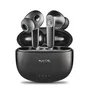 Ngs Artica Hush Auriculares Inalámbricos Bluetooth 5.3 con ANC, Autonomía 28h Total, Carga USB-C, Control Táctil, Negro